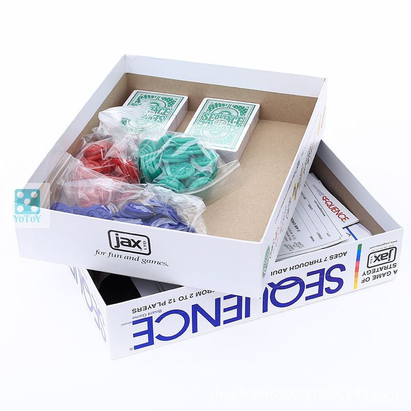 Sequence boardgame bộ trò chơi giải trí hấp dẫn chất lượng (bản tiếng Anh)
