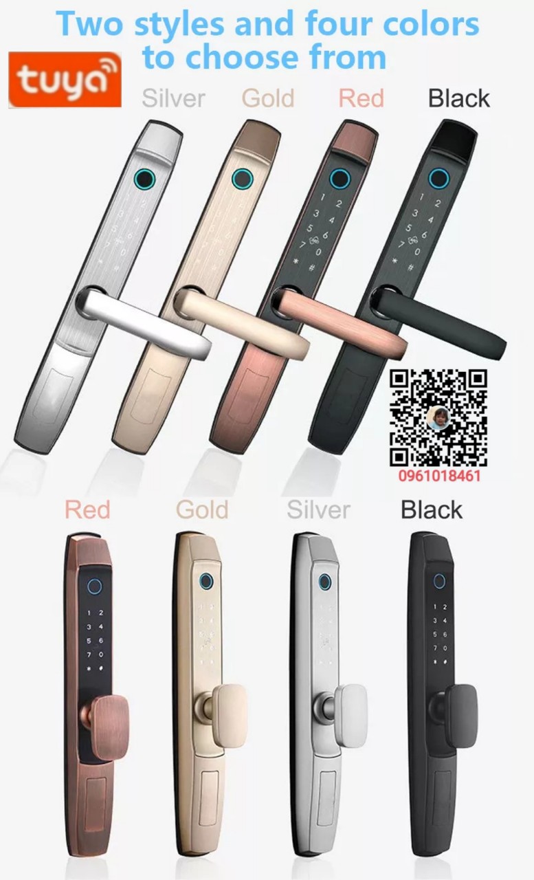 [Trả góp 0%]Khoá Tuya Wifi A2 Aluminium Door