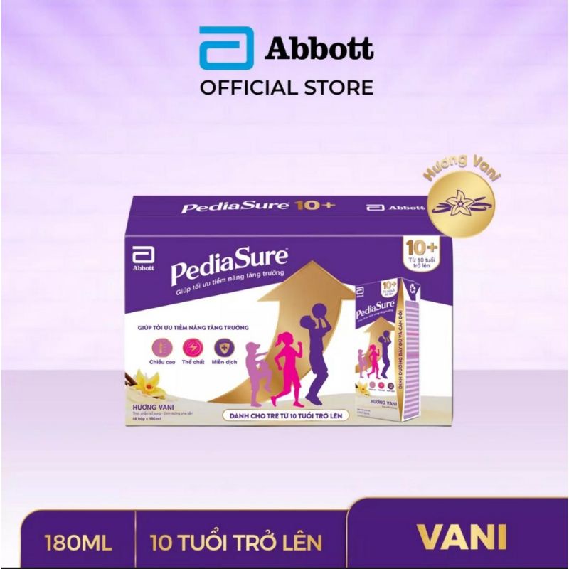 Sữa Abbott Pediasure 10+ (hương vani) 180ml