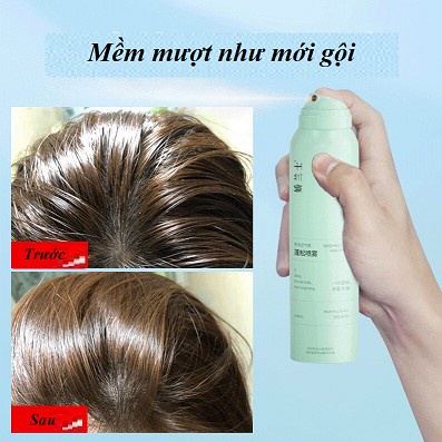Dầu Gội Khô Dạng Xịt Chai 150ml