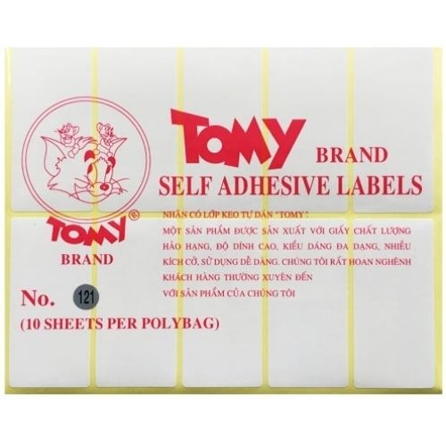 Giấy Decal TOMY [NO.100, 104, 109, 121]