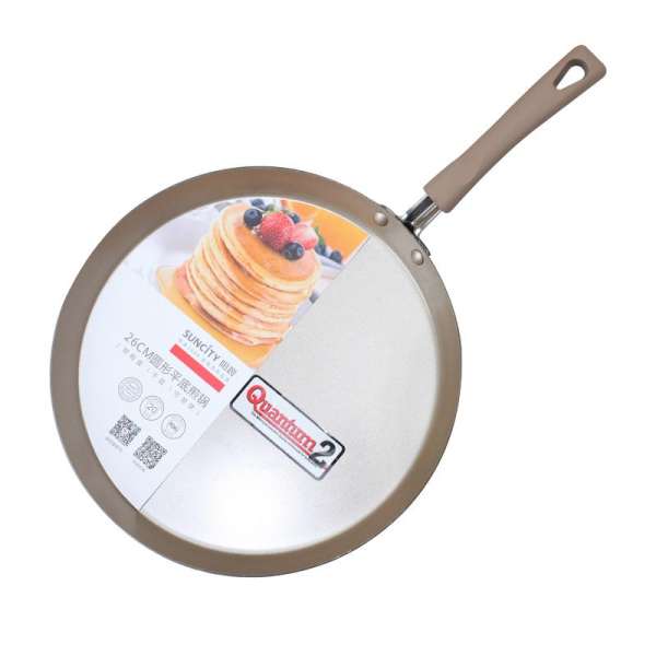 Kalaien Nướng Bộ Tạo Khuôn Hình Suncity Hình Tròn Bánh Tràm Pancake Nồi Bánh Crepes Bánh Rán Vàng Không Dính Nồi Đáy Bằng