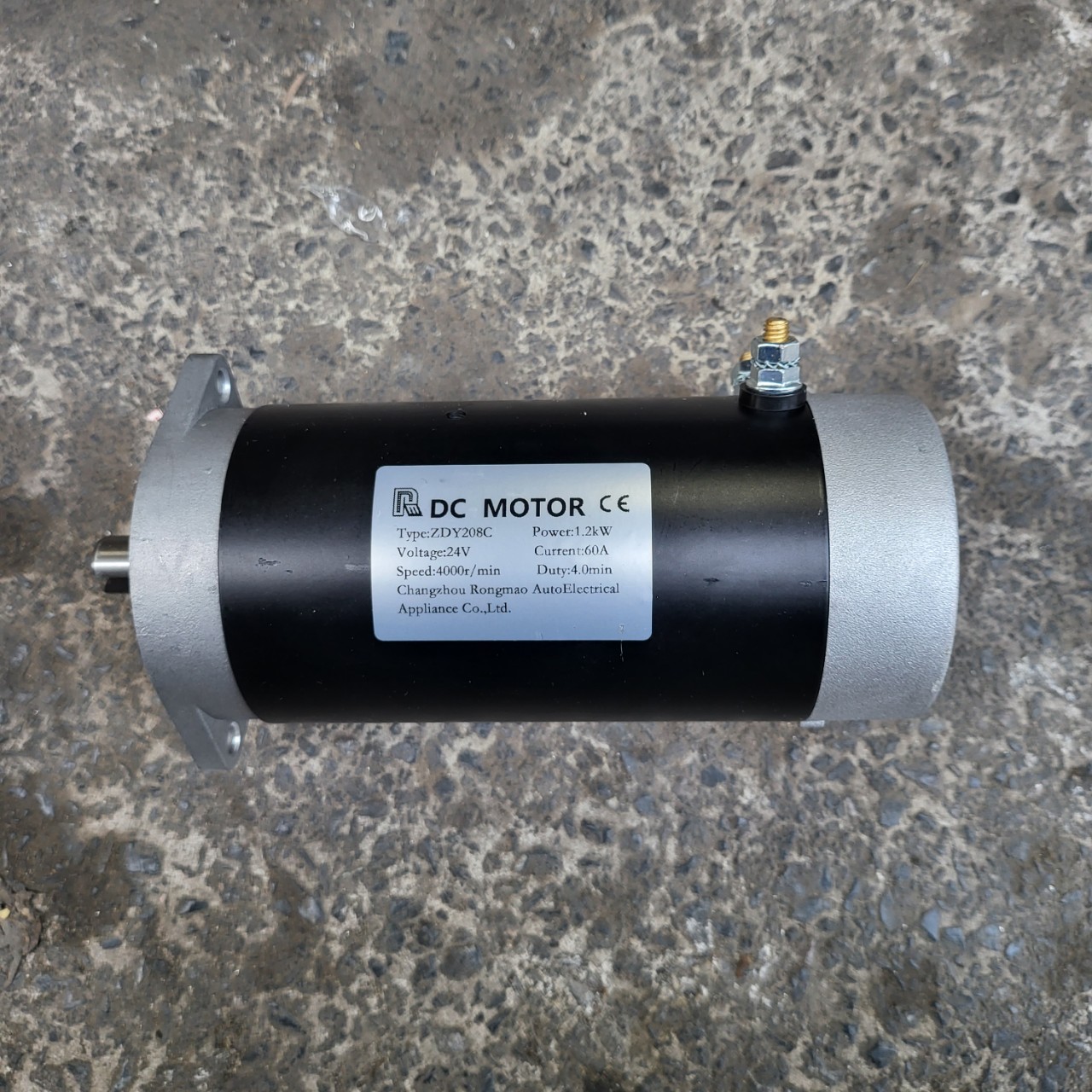 Motor DC 24v công suất 1200w