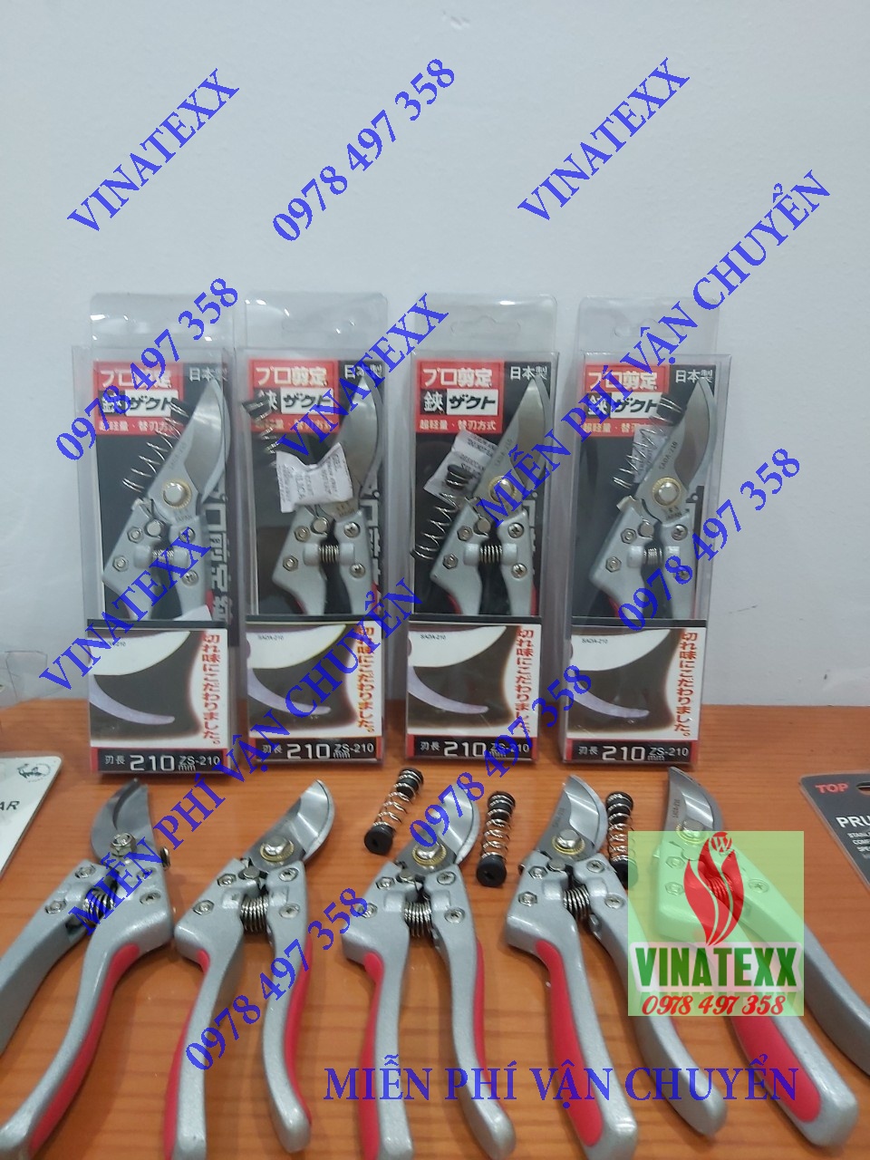Kéo cắt cành nhật bản, kéo tỉa cành sada210