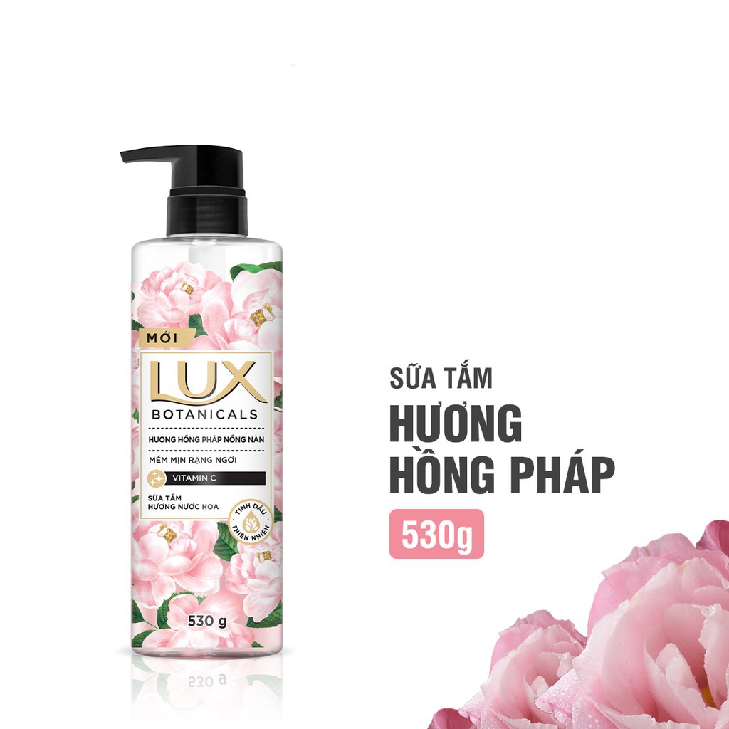 Sữa tắm Lux Botanicals sáng mịn rạng ngời 530g