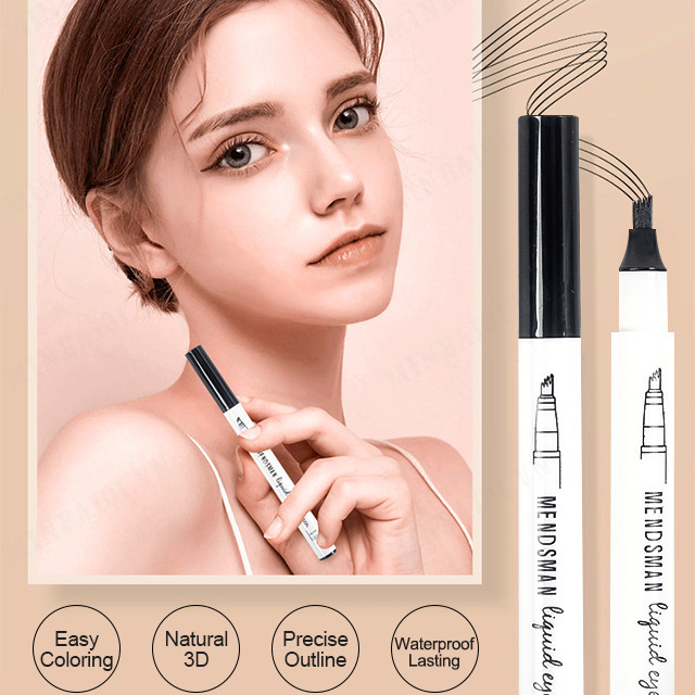 minbai01 Waterproof Eyebrow Shaping Slender Eyebrow Pencil