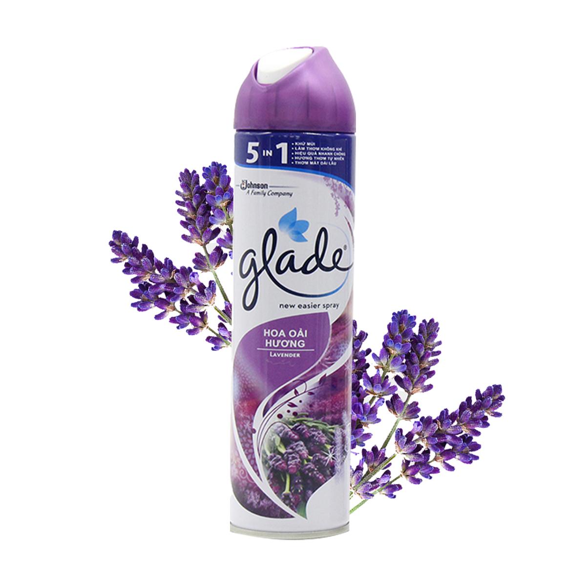 Xịt phòng Glade 280ml (Chính hãng - Nhiều mùi hương)