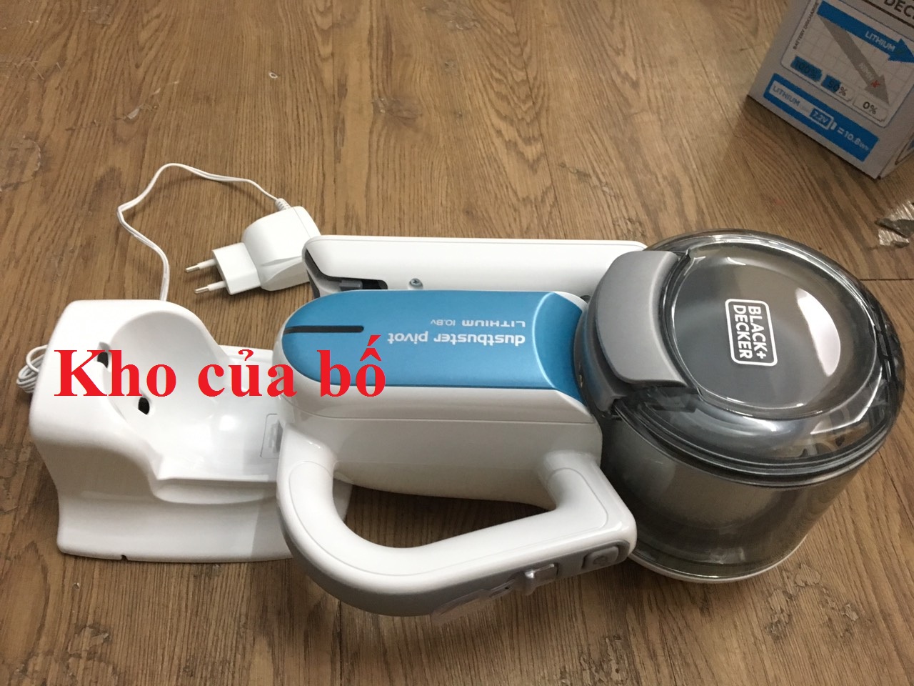 Máy hút bụi cầm tay dùng pin 10.8v black & decker pv1020l-b1