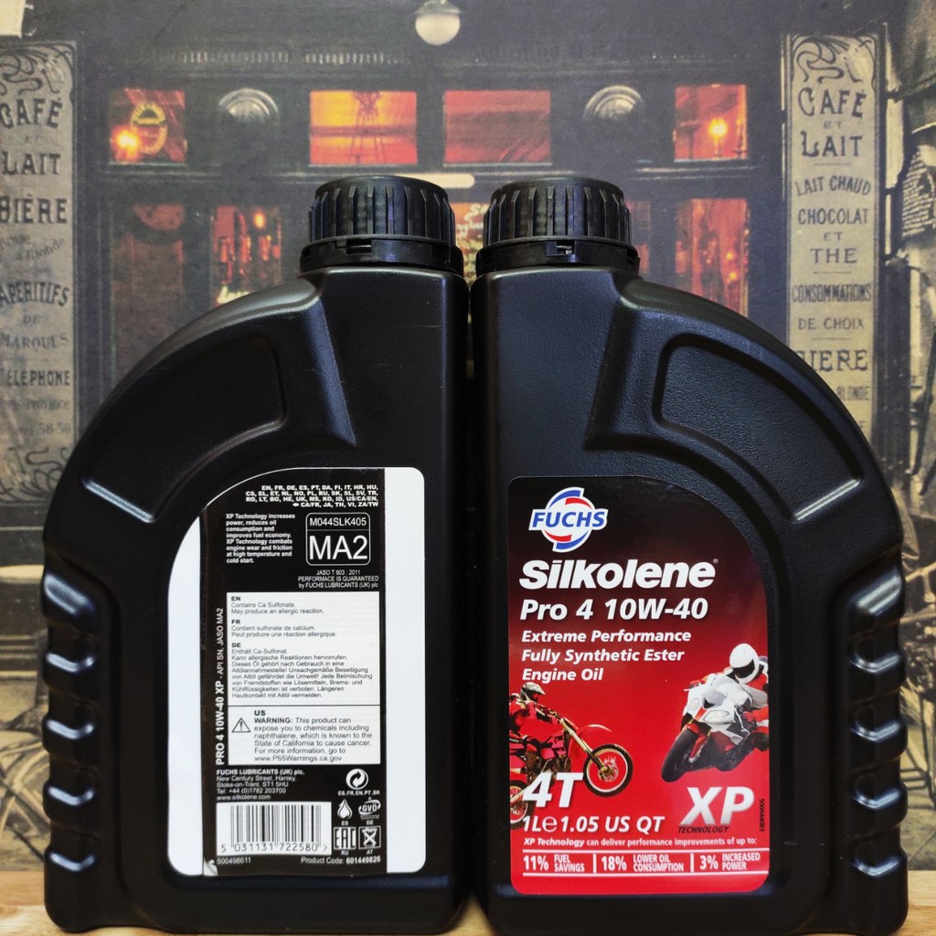 Nhớt fuchs silkolene pro 4 10w40