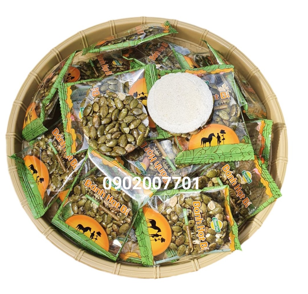 Bánh Hạt Bí Tuấn Đạt Thơm Ngon-đồ ăn vặt-ăn vặt-tết-bánh kẹo tết
