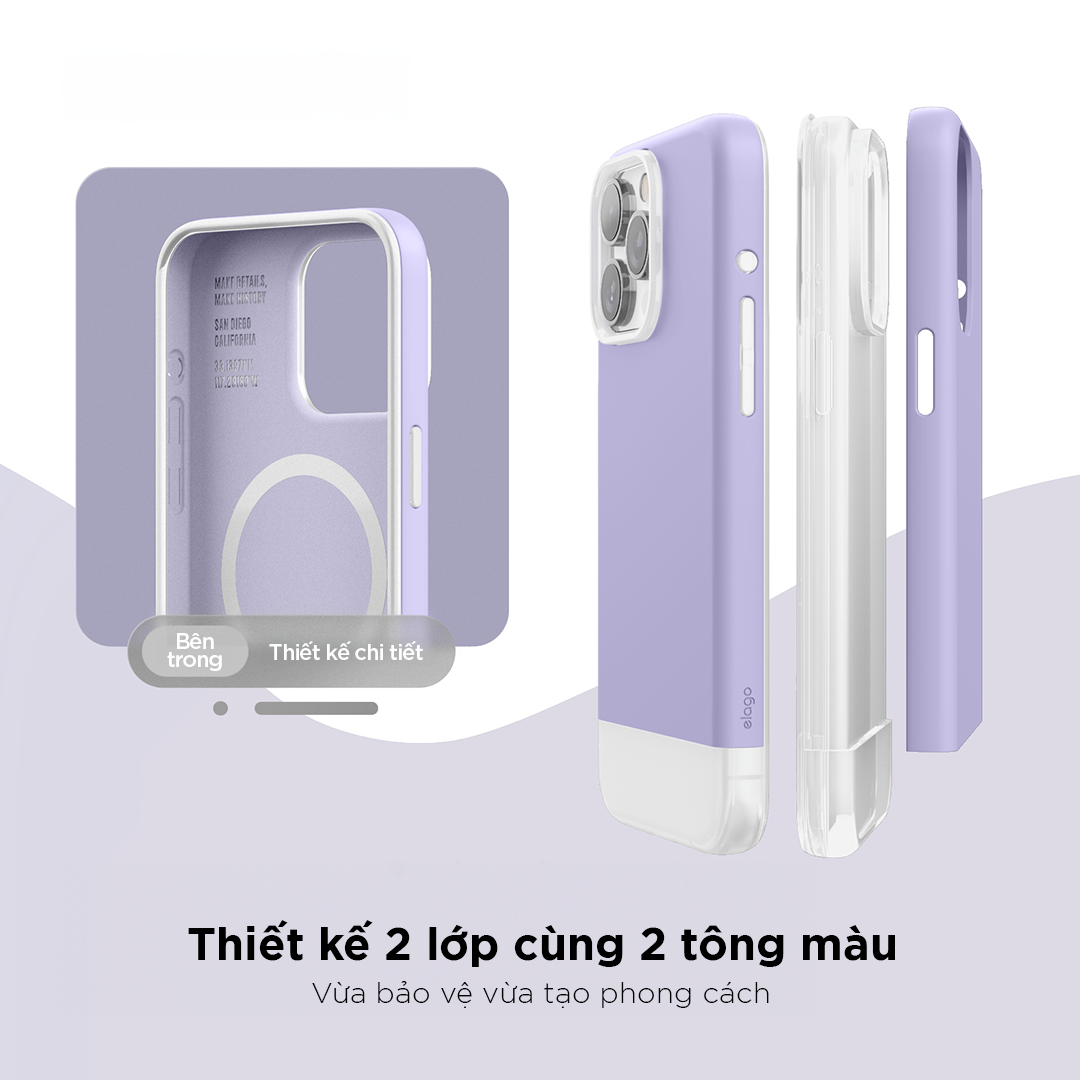 [HÀNG MỚI VỀ] Ốp lưng elago Magnetic Glide Case cho iPhone 15 Pro/Pro Max