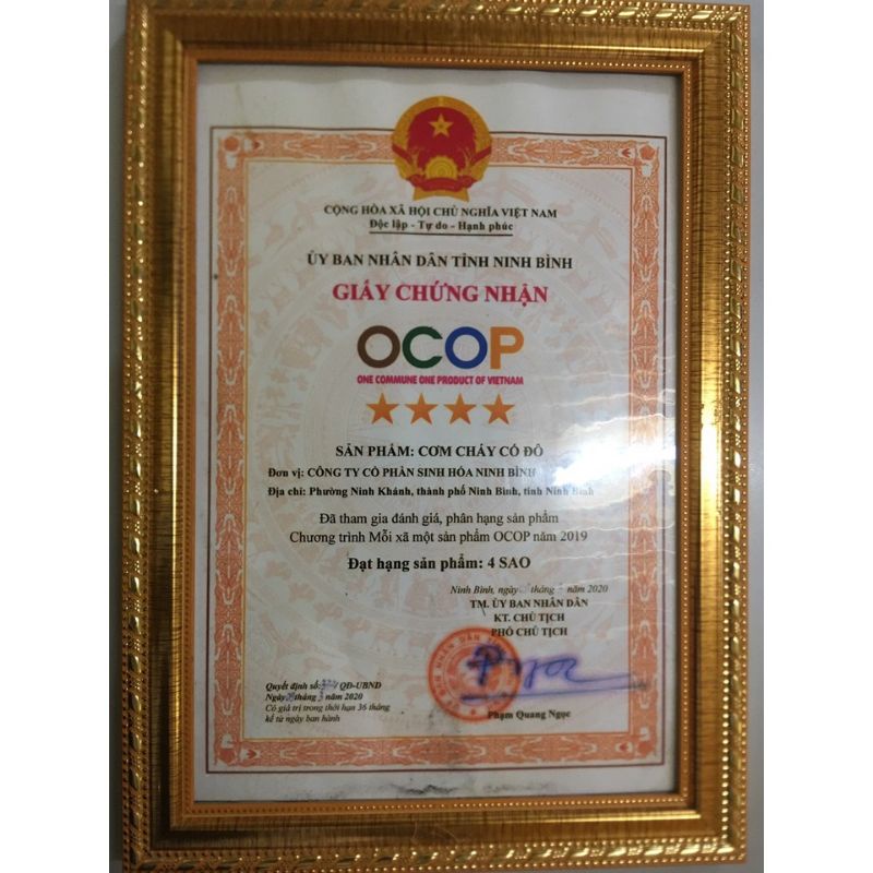 [BÁN SỈ-1 THÙNG] Cơm cháy Cố Đô RÒN RAN NGON, CƠ CHÁY CHÀ BÔNG - Đặc sản Ninh Bình