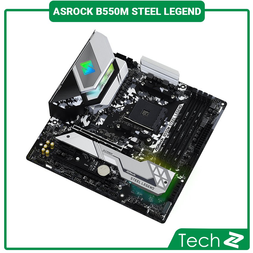 Mainboard ASROCK B550M STEEL LEGEND