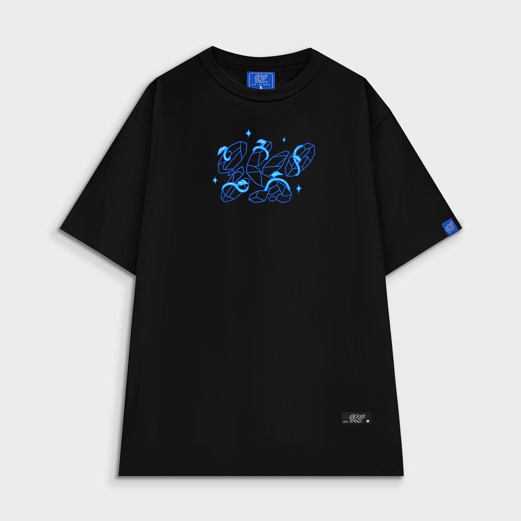 Áo thun 8YO Blue Leafy Tee - Đen