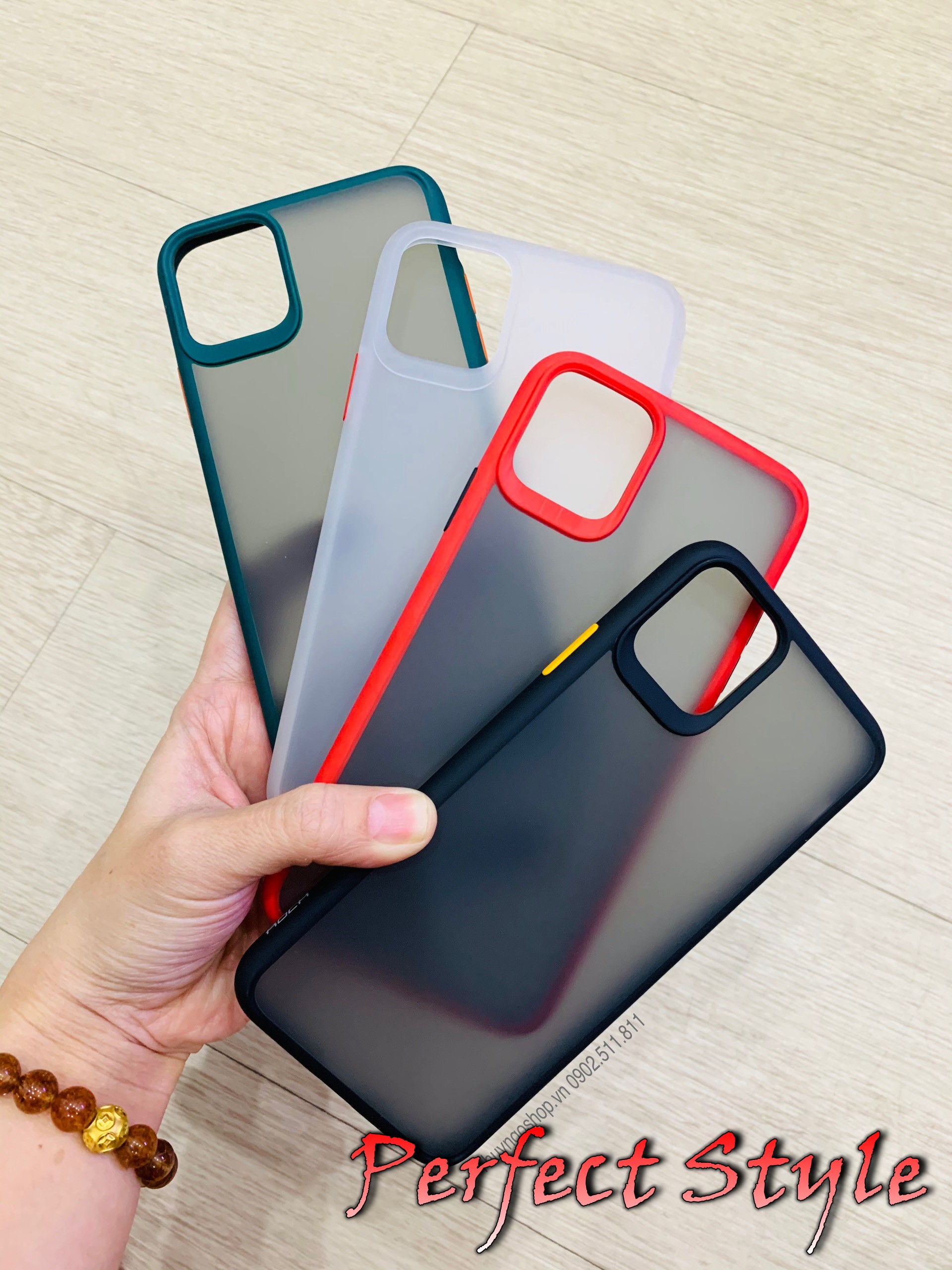 Ốp lưng cao su non lưng nhám cho iPhone 11