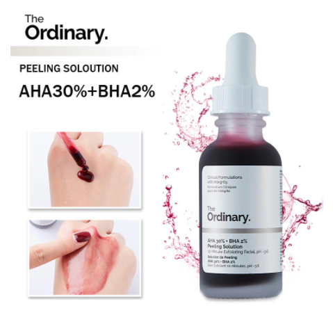 Tinh Chất Tẩy Tế Bào Chết The Ordinary AHA 30% + BHA 2% Peeling Solution 30ml