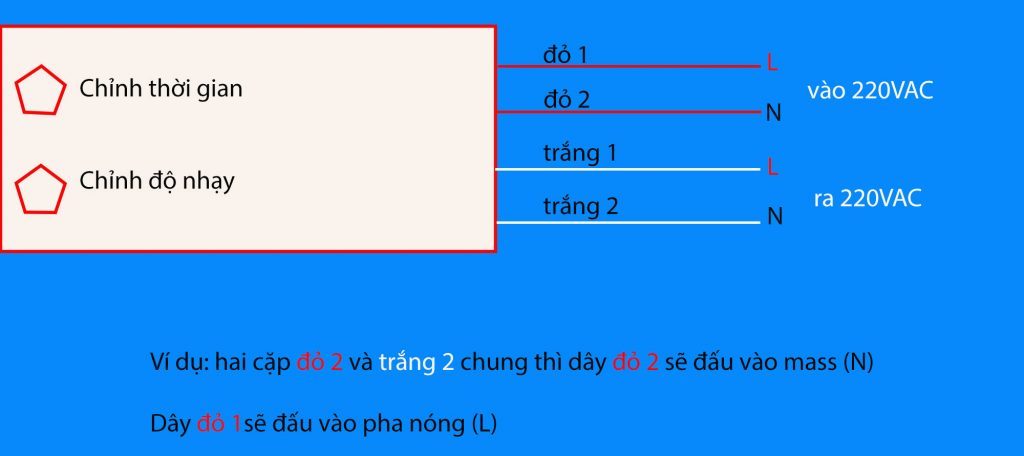 Cảm biến chuyển động 220V