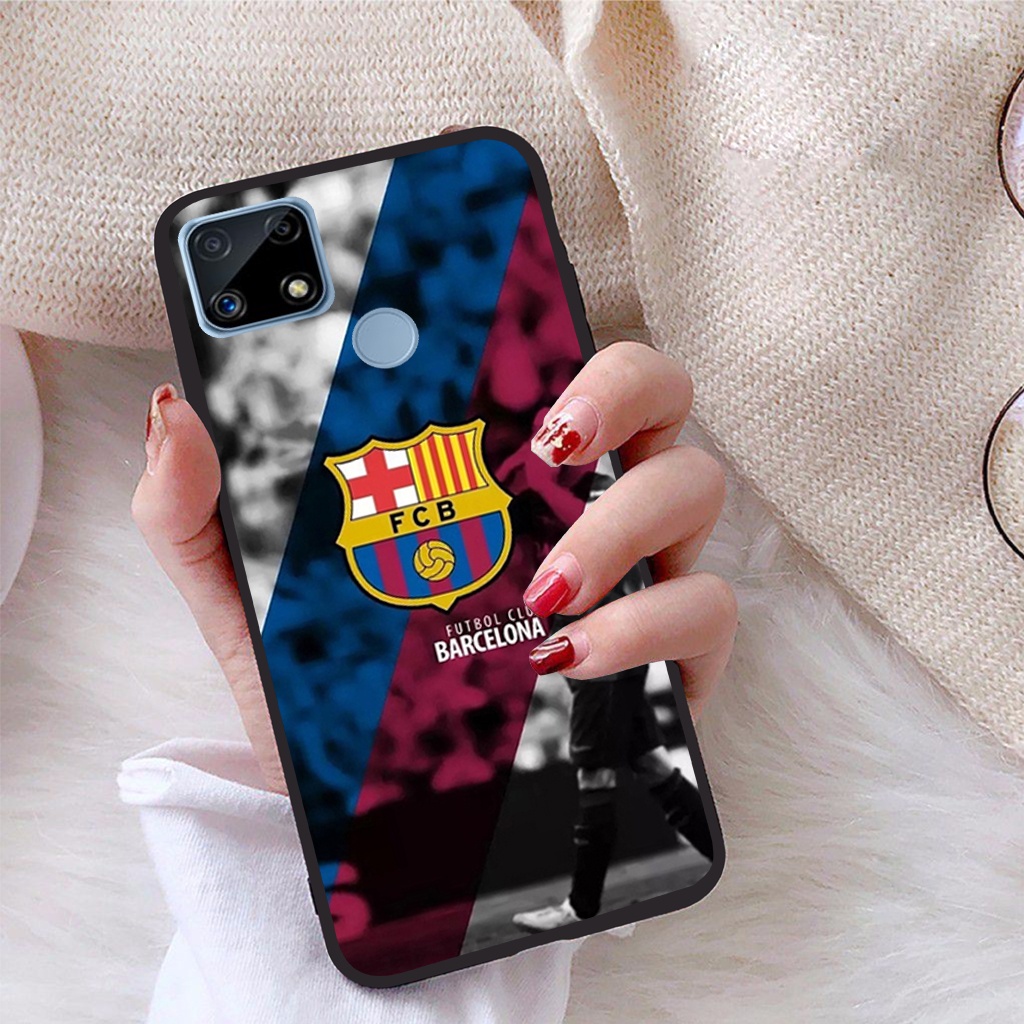 Ốp lưng Realme C25 viền dẻo TPU BST CLB Bóng Đá