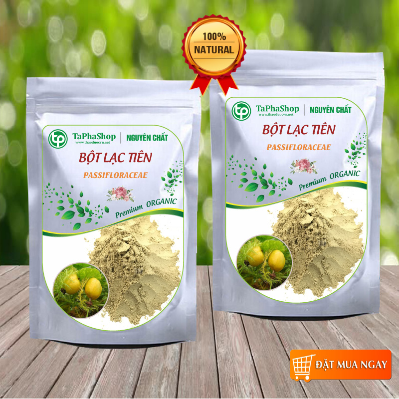 Bột lạc tiên nguyên chất 200g - Thảo Dược Tấn Phát