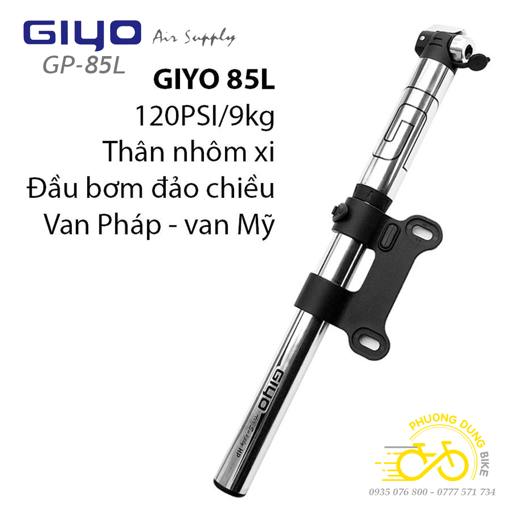 High-Quality Mini Bicycle Pump Giyo Gp 85L