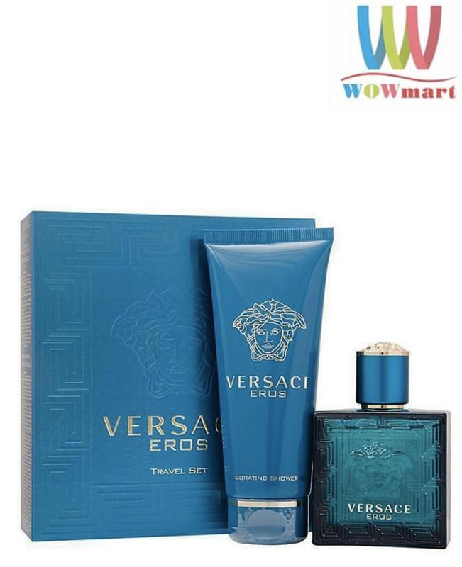 Versace Eros For Men Gift Set 2 ( nước hoa 100ml / sữa tắm 150ml ) - PHÁP