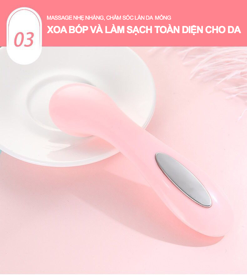 Máy Massage Mặt ION Âm Cầm Tay (Mẫu 2021)