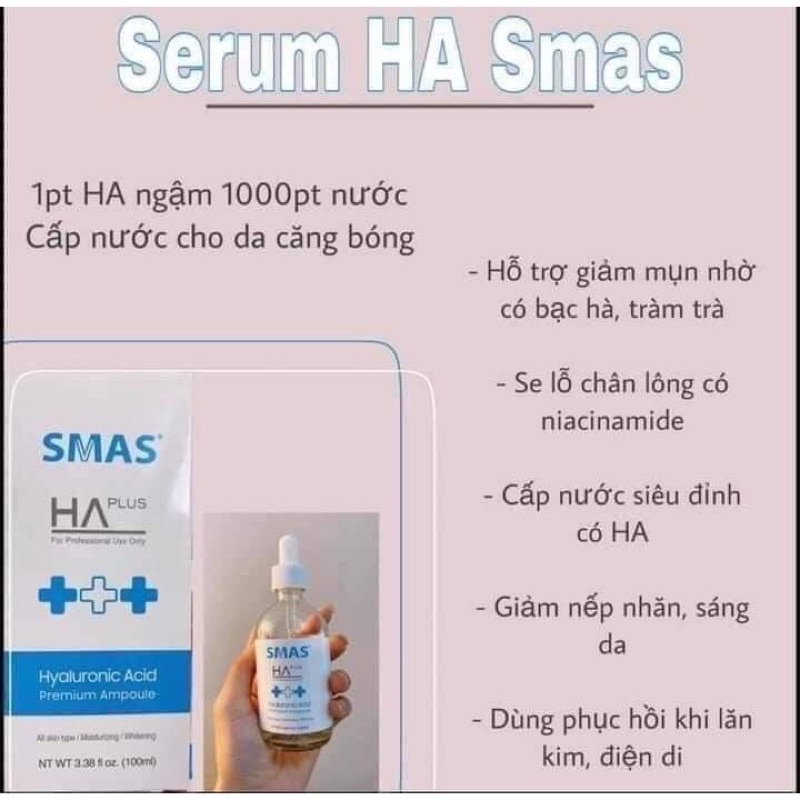 Tinh chất cấp nước serum Ha smas