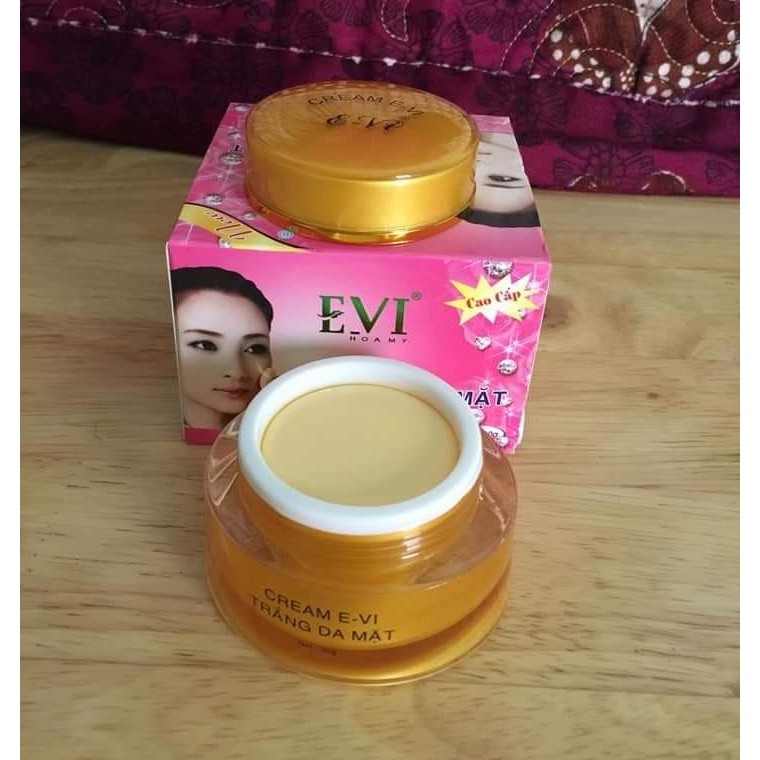 Kem trắng da mặt EVI 30g