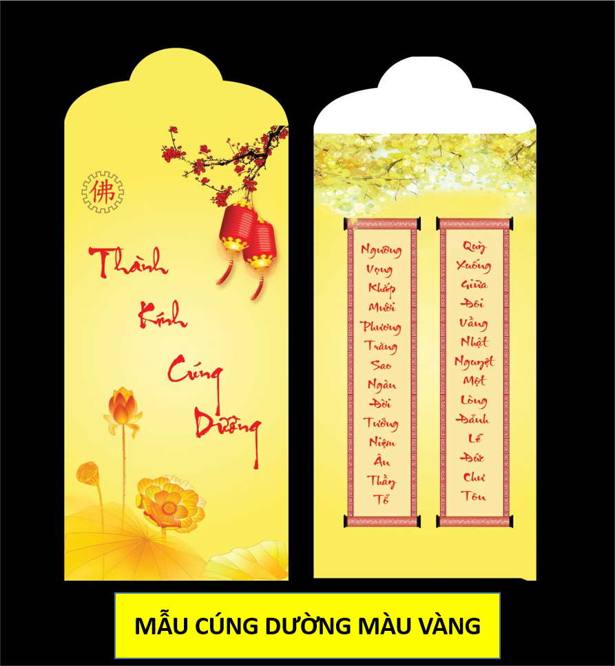 🧧 Bao Lì Xì Phật Giáo - giấy dày rất đẹp