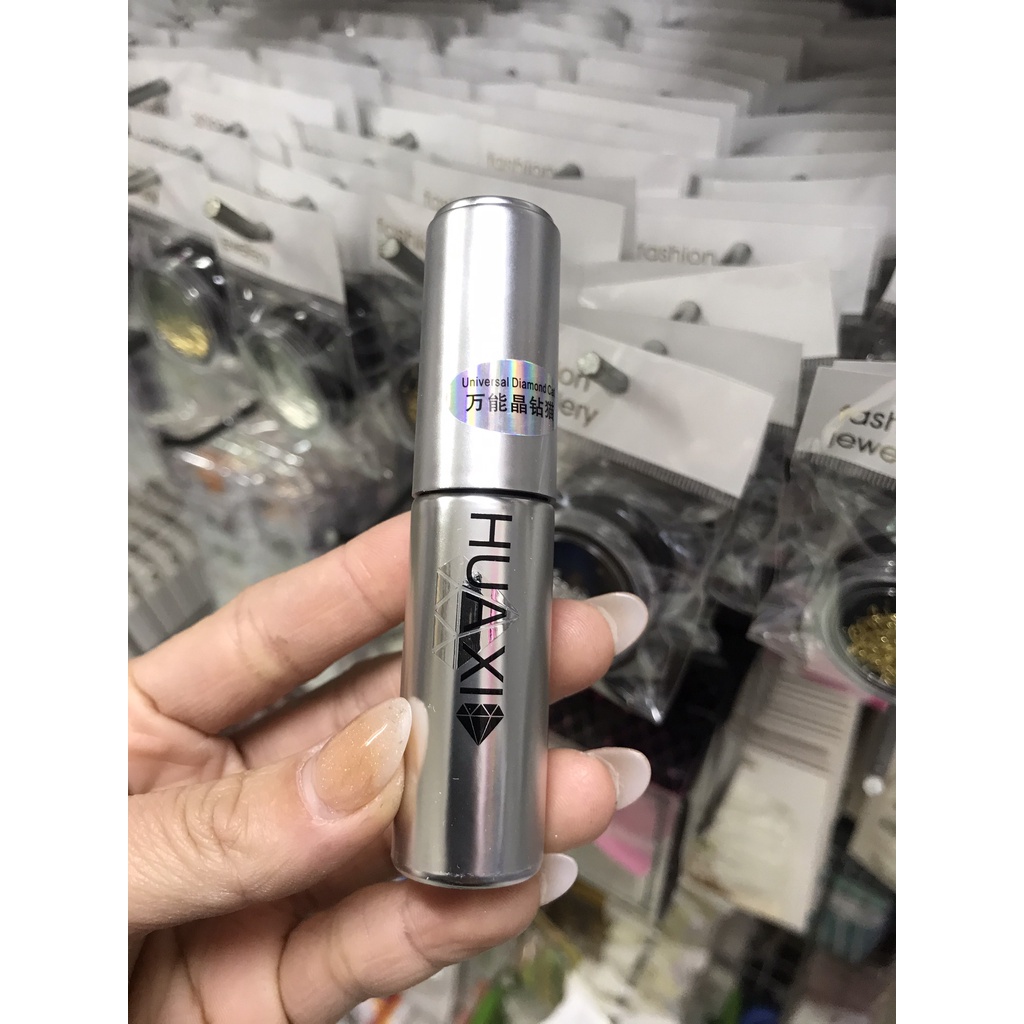 Sơn mắt mèo kim cương màu bạc