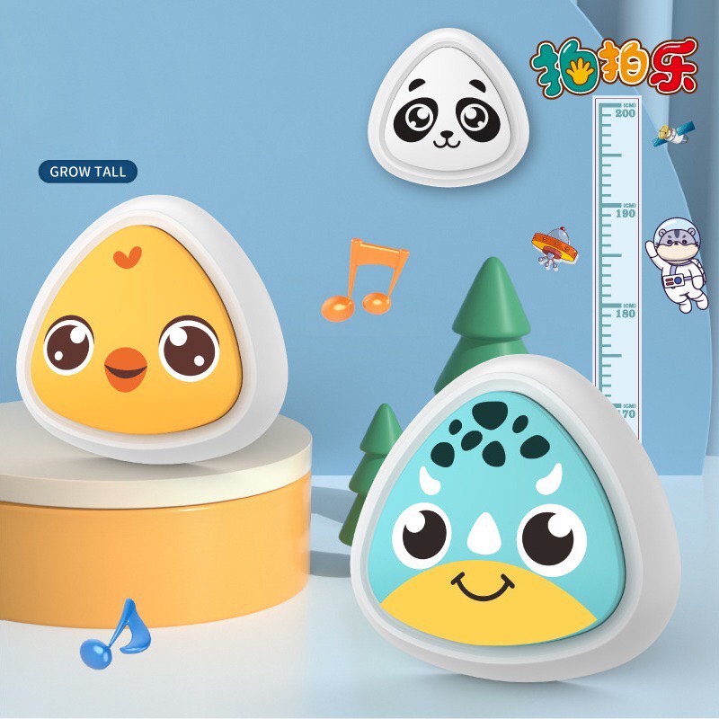 Đồ chơi chuông bấm nhảy tăng chiều cao, đồ chơi vận động thể chất nhảy bấm chuông phát triển chiều cao thể lực cho bé