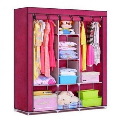 Tủ vải cỡ đại 3 buồng 8 ngăn cao cấp
