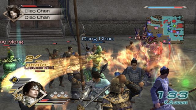 đĩa game playstation 2 tam quốc chí 6 ( dynasty warrior 6 )