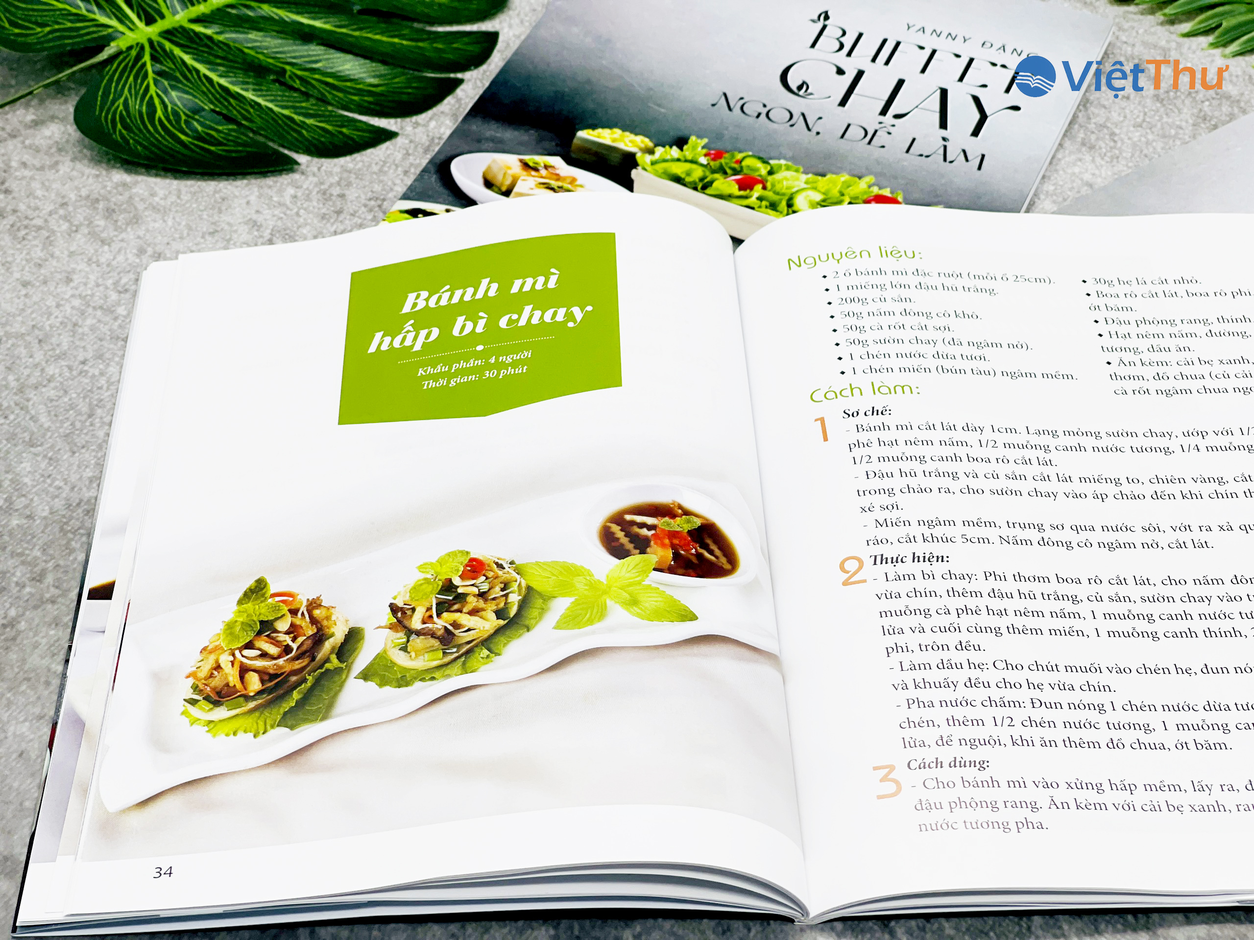 Sách - Buffet Chay Ngon Dễ Làm ( Bìa Mềm )(VT)