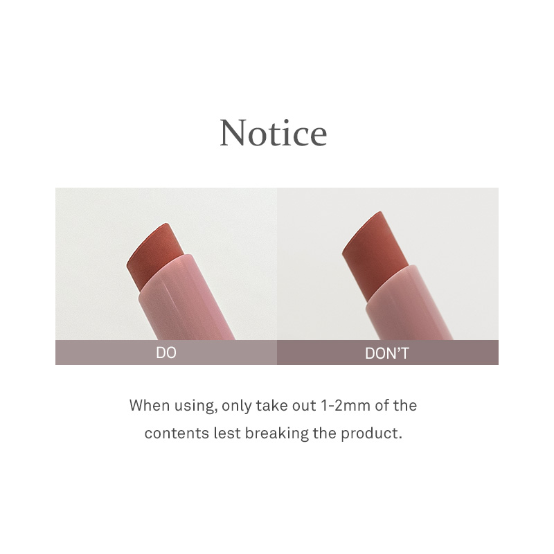 Son thỏi lì lâu trôi không khô môi hince Slim Stick Melting Matte 1.6g