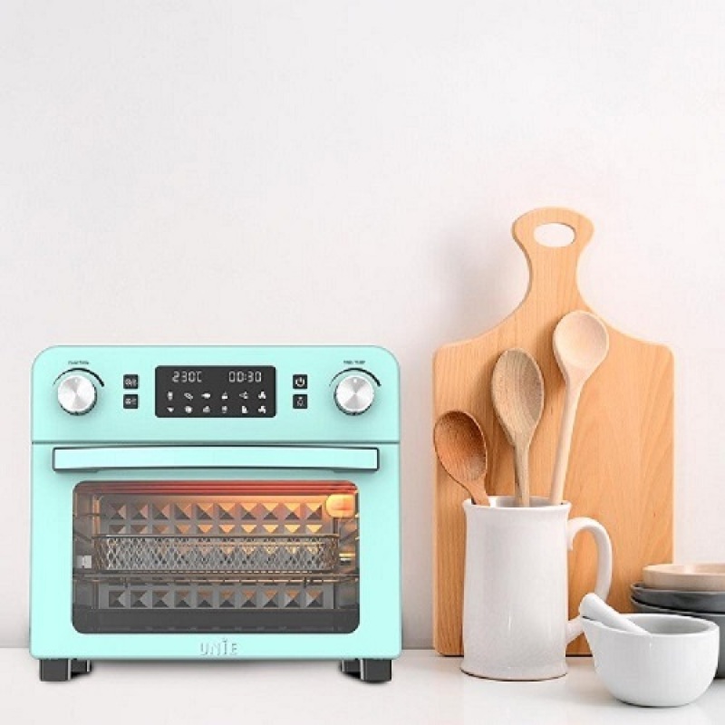 lò nướng kiêm nồi chiên không dầu unie q36