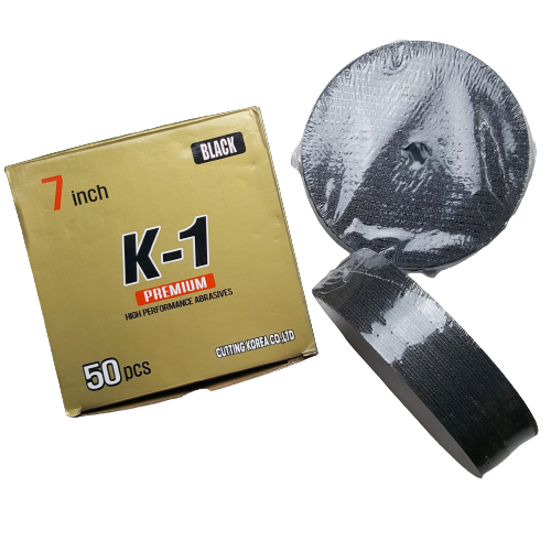 ĐÁ CẮT SẮT 180 | Đá cắt K1 đen 180 | Đá cắt sắt phi 180