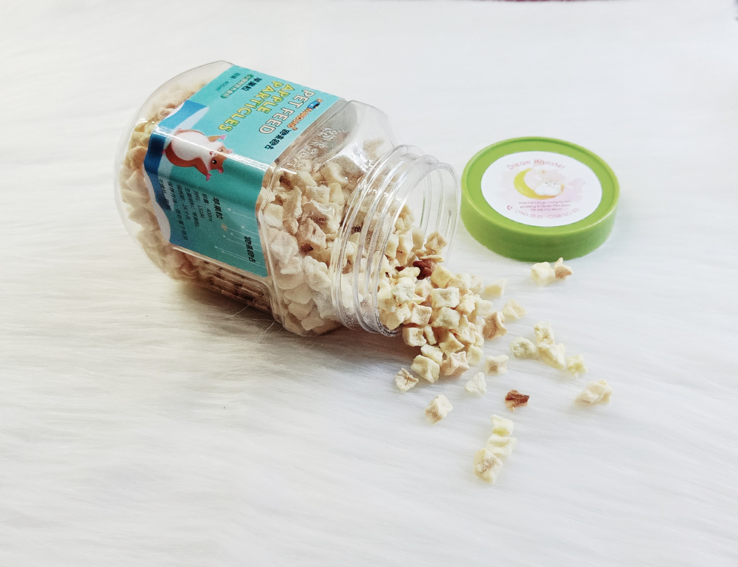 Táo sấy cho hamster (Runaround) - hủ 400ml