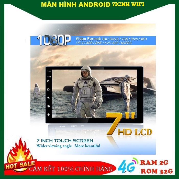 Màn hình dvd android ô tô 7icnh wifi đẹp có tiếng Việt chạy hệ điều hành Android 10. Full HD tích hợp GPS chỉ đường camera lùi, bản đồ Vietmap, Màn hình dvd ô tô, Màn hình xe hơi, Màn hình android ô tô MINH HÂN AUTO