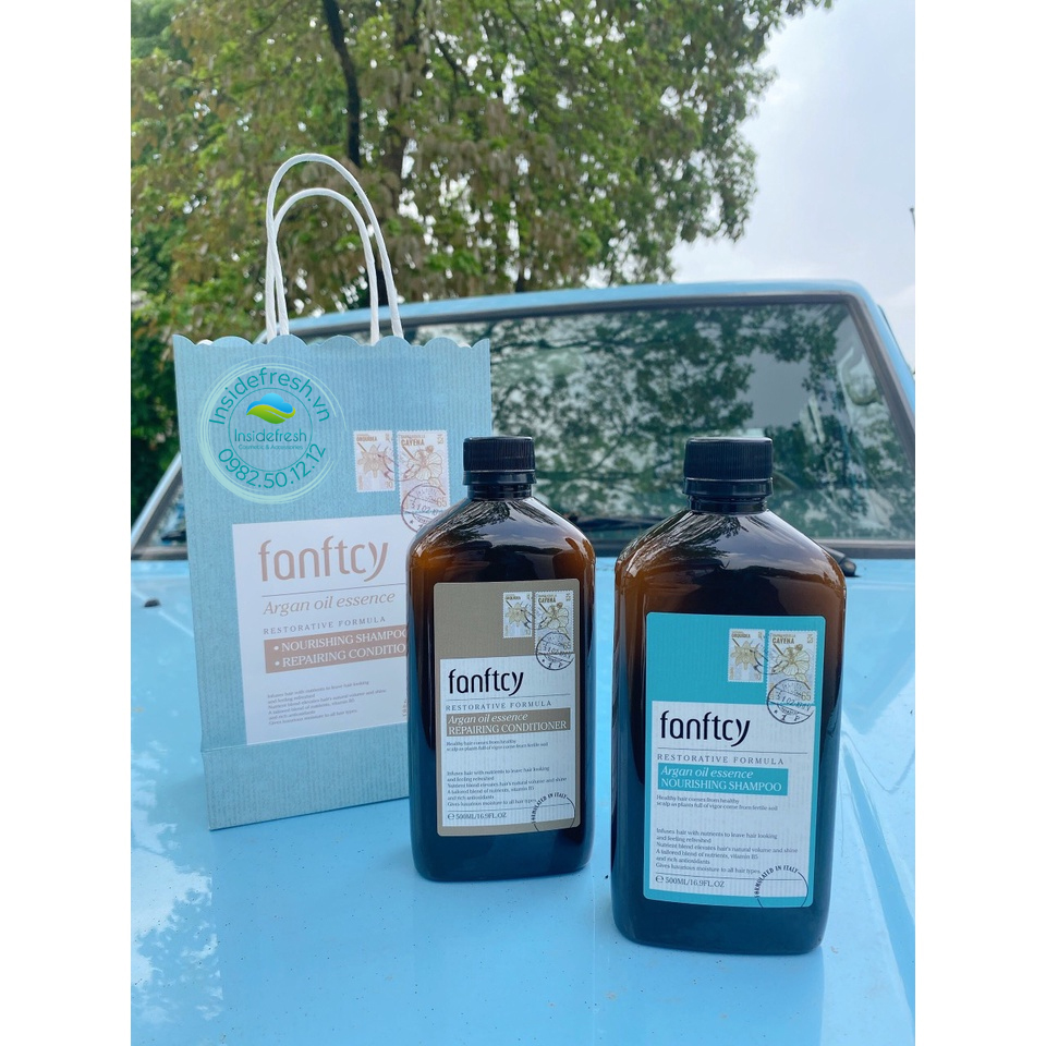 Combo Dầu gội và dầu xả fanftcy 500ml