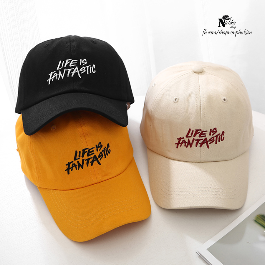 Mũ kết, Mũ lưỡi trai fantastic (Có 4 màu)