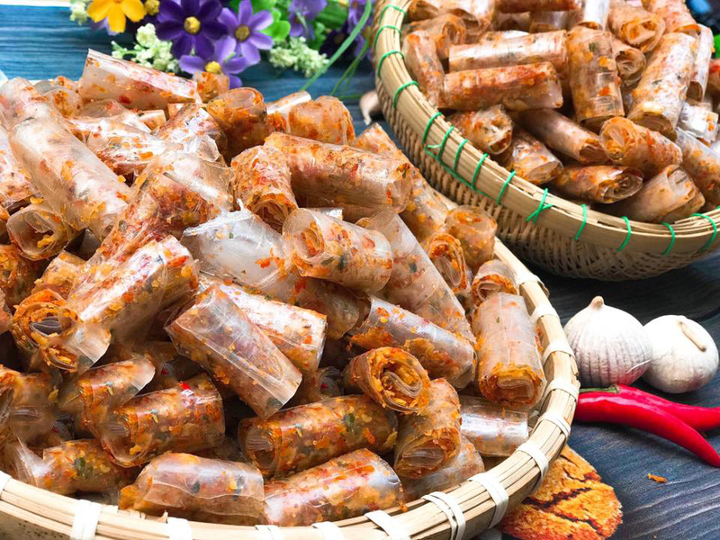 BÁNH TRÁNG CUỘN THẬP CẨM