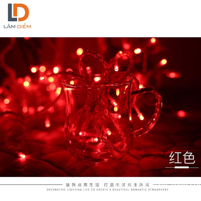 combo 5 Đèn led chớp led dây 4m5 có đủ màu