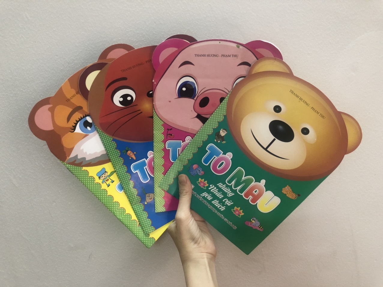 Tập tô màu cho bé (set 8 quyển)