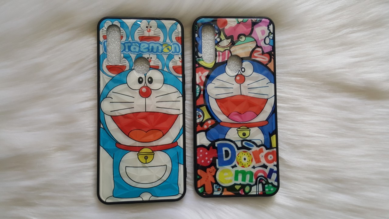 Ốp lưng 3D kim cương Doraemon siêu cưng Oppo A8/A31 (2020)