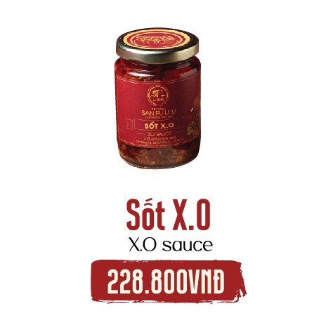 [San Fu Lou] Sốt X.O (240gr)