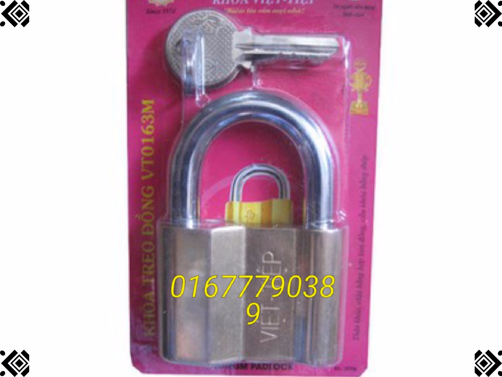 [HCM]khóa việt tiệp 63mm - VT0163M