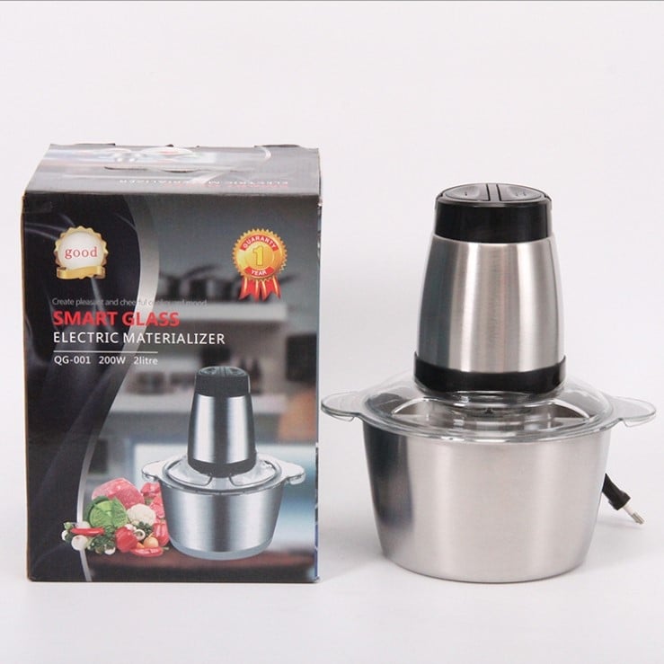 Máy Xay Thịt Inox 304 2 Lít 200w