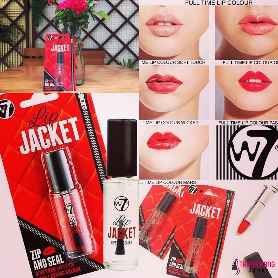 Son Khóa Môi W7 Lip Jacket Zip And Seal 5ml