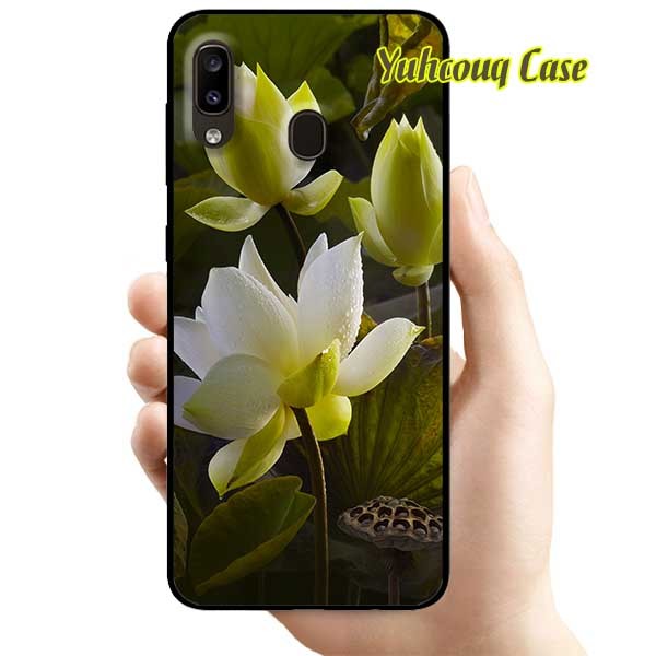 Ốp lưng dành cho samsung galaxy a20 - a30 - hoa sen 1